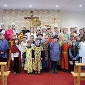 	Uczestnicy spotkania w seminaryjnej kaplicy.