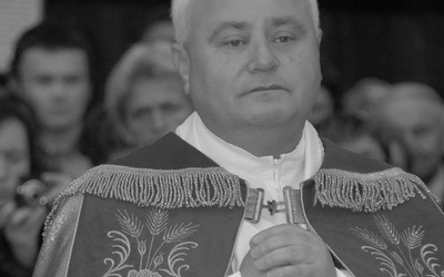 Śp. ks. Janusz Kiełbasa.