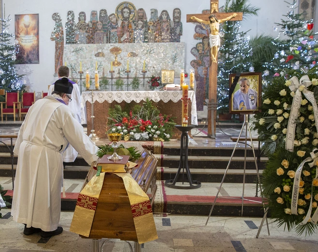 Pożegnanie ks. Jerzego Szurgota