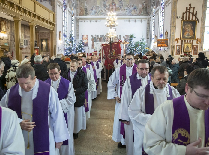 Pożegnanie ks. Jerzego Szurgota