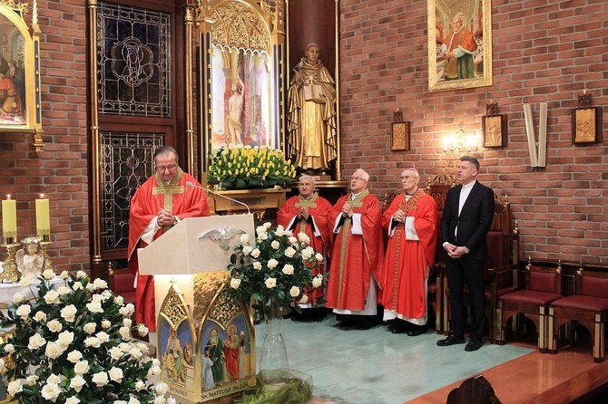 Msza św. z homilią ekumeniczną w kaplicy św. Sebastiana w Kamieniu Śląskim