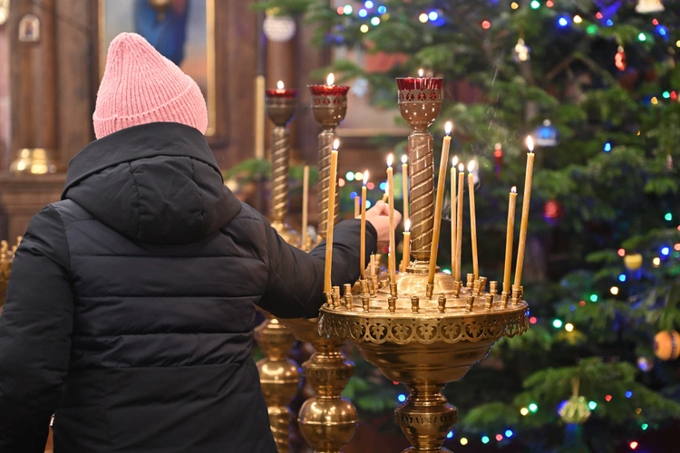 Wspólna modlitwa w cerkwi w Gdańsku