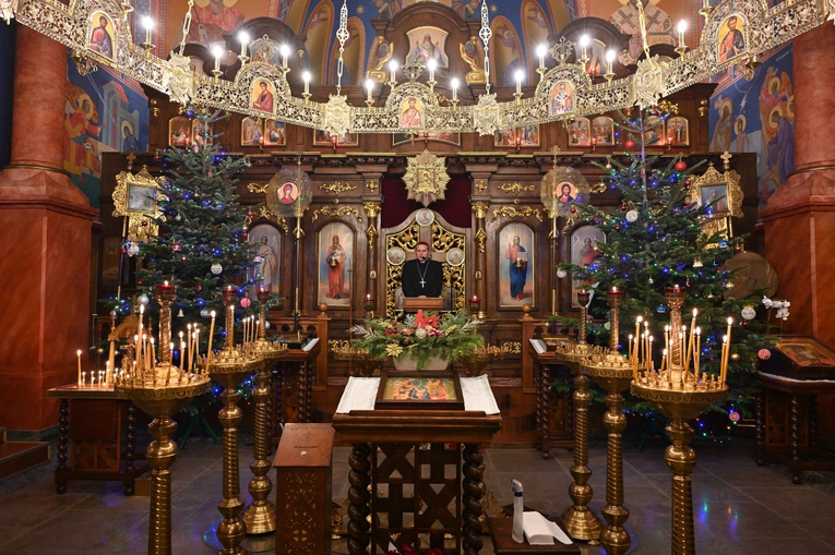 Wspólna modlitwa w cerkwi w Gdańsku