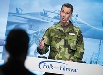 Micael Byden, naczelny dowódca Szwedzkich  Sił Zbrojnych.