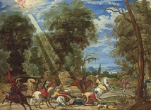 David Teniers starszy Nawrócenie św. Pawła olej na desce, I poł. XVII w. kolekcja prywatna