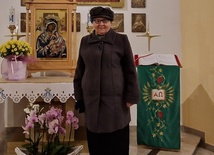Eugenia Oleszczuk jest zaangażowana w życie parafii od początku jej powstania.