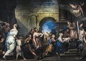 Gregorio Lazzarini Ofiarowanie Jezusa w świątyni  olej na płótnie, ok. 1700 Galeria Akademii, Wenecja
