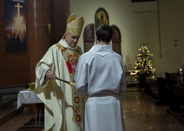 Rozpoczęcie peregrynacji obrazów Skrzatuskiej Pani i św. Józefa