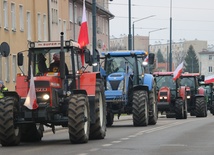 Rolnicy blokują Elbląg