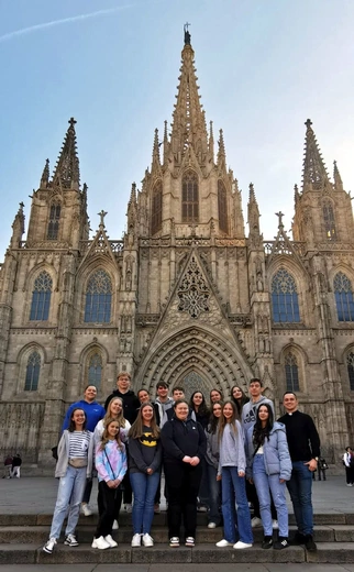 Wyjazd młodzieży z Rachowic    