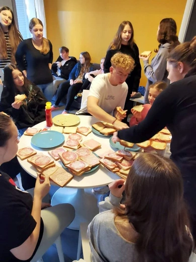 Wyjazd młodzieży z Rachowic    