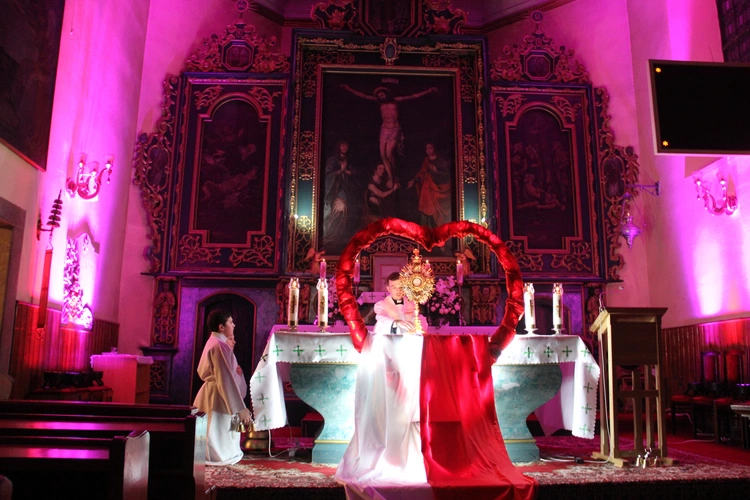 Zagórzany. Walentynki z Jezusem