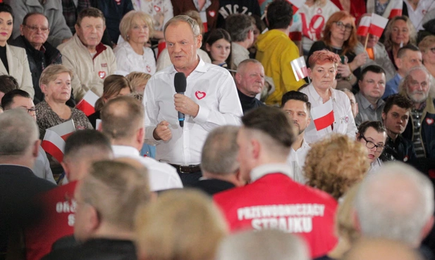 D. Tusk: nie ma konfliktu interesów między rządem a protestującymi rolnikami