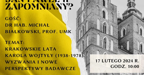 Krakowskie lata Karola Wojtyły