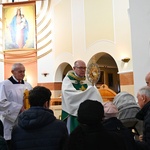 O. Robert Krawiec OFM Cap. i relikwie św. Ojca Pio w Cygańskim Lesie