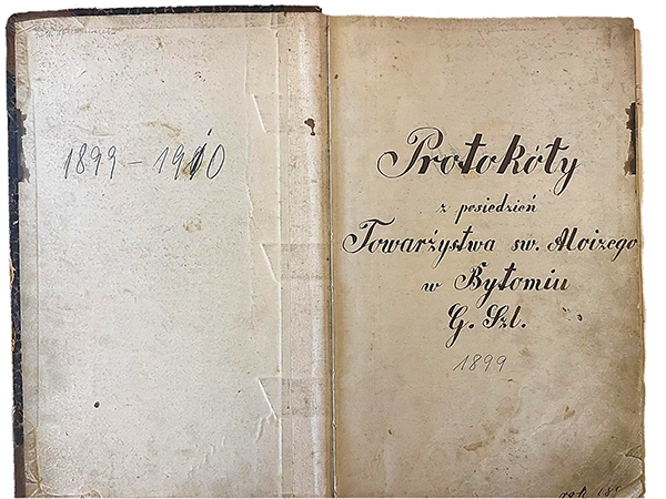 Protokoły ze spotkań braci alojzjanów.