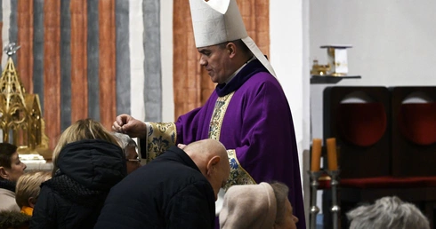 Środa Popielcowa w koszalińskiej katedrze
