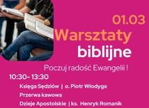 Młodzieżowe warsztaty biblijne