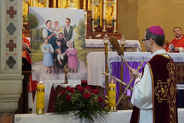 Błogosławiona rodzina Ulmów we Wrocławiu-Brochowie