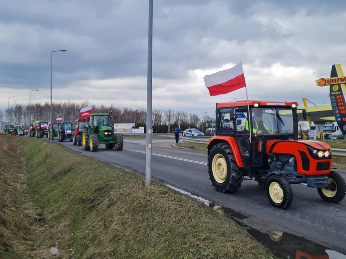 Gorzyczki. Ogólnopolski protest rolników