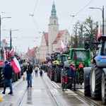 Olsztyn. Protest rolników