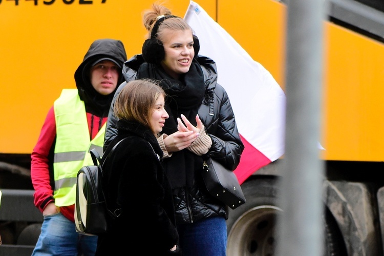 Olsztyn. Protest rolników