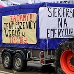 Olsztyn. Protest rolników