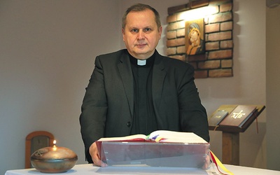 O. Dariusz Wiśniewski jezuita, dyrektor Centrum Kształcenia i Dialogu „Theotokos” w Gliwicach.