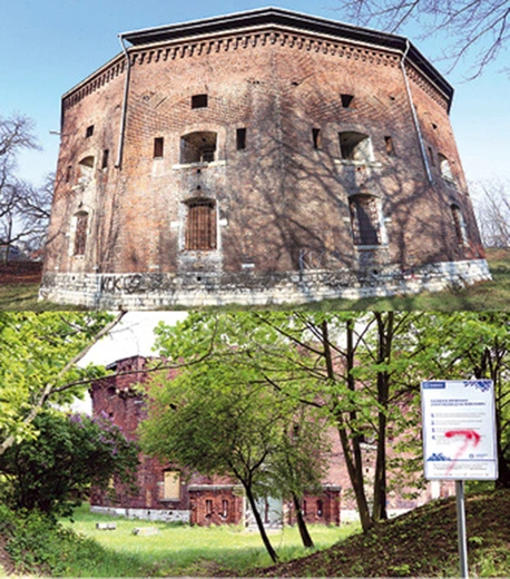 To cenne dzieło architektury militarnej stanowi element dziedzictwa kulturowego dzielnicy.