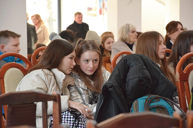 W spotkaniu licznie udział wzięły dzieci.