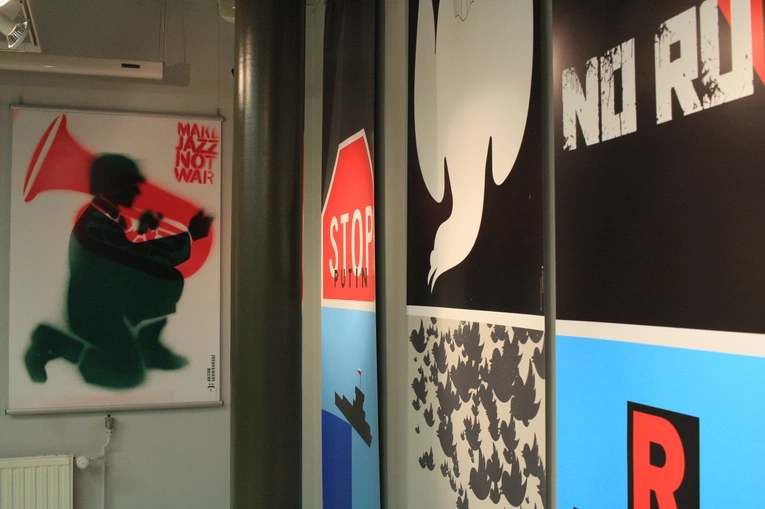 Plakat przeciw wojnie