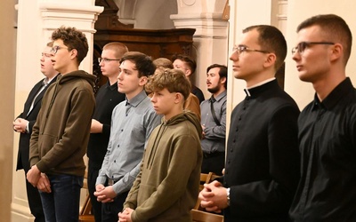 Spotkanie ministrantów w lubelskim seminarium.