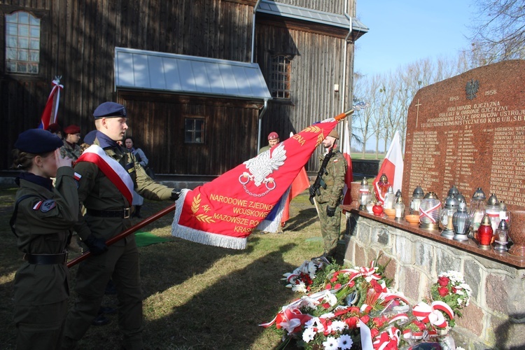 Zielona Ciechanowska. Pamięci żołnierzy wyklętych