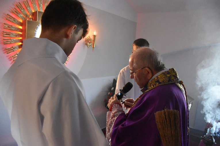 Przasnysz. Poświęcenie kaplicy w farze