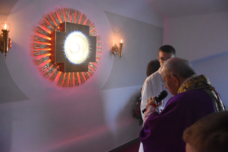 Przasnysz. Poświęcenie kaplicy w farze