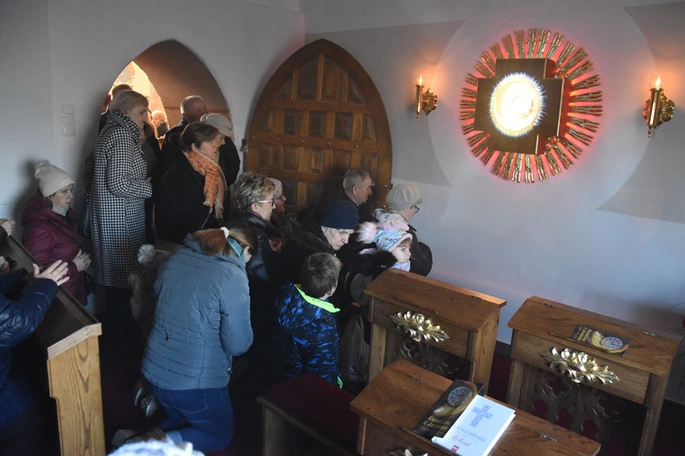 Przasnysz. Poświęcenie kaplicy w farze