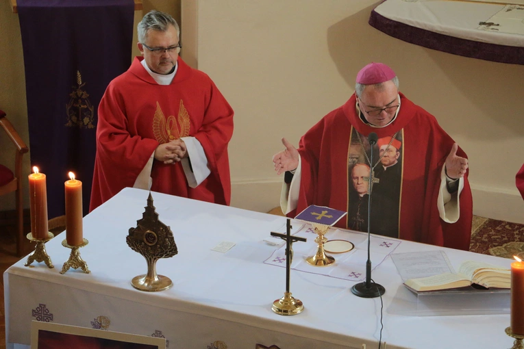 Płock. Peregrynacja relikwii bł. rodziny Ulmów