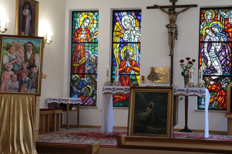 Płock. Peregrynacja relikwii bł. rodziny Ulmów