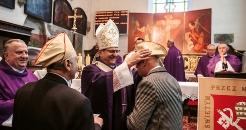 Podczas Eucharystii w szeregi wspólnoty wstąpił nowy członek – brat Dariusz Gowkielewicz z parafii pw. św. Krzysztofa w Gdańsku.