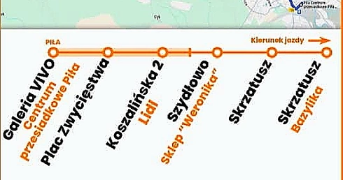 Z Piły do Skrzatusza za darmo