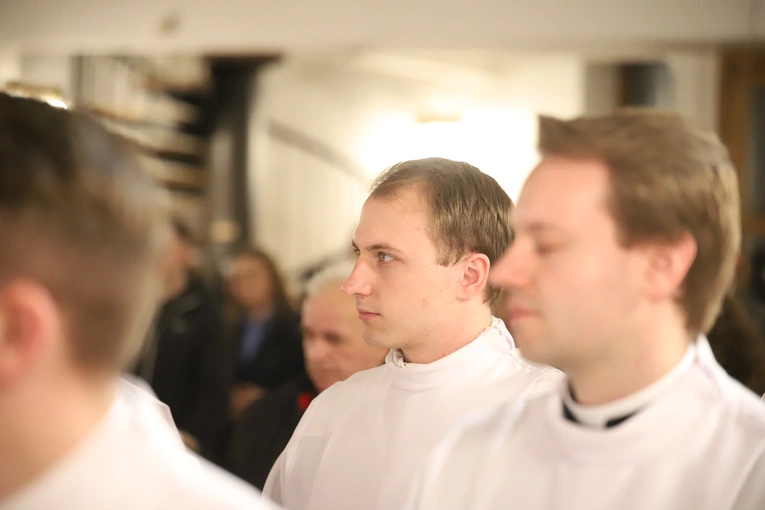 Udzielenie posługu akolitatu w sanktuarium Ecce Homo