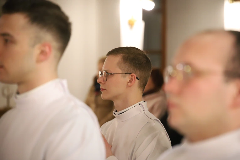 Udzielenie posługu akolitatu w sanktuarium Ecce Homo