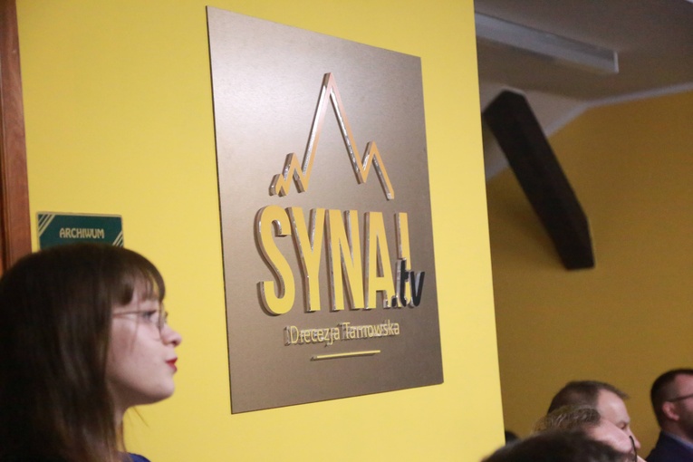 Poświęcenie studia Synaj.tv