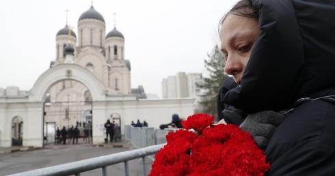 Moskwa: Pogrzeb Aleksieja Nawalnego