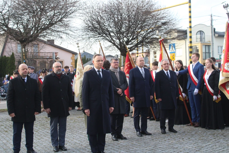 Mława. Upamiętnienie żołnierzy wyklętych z prezydentem RP