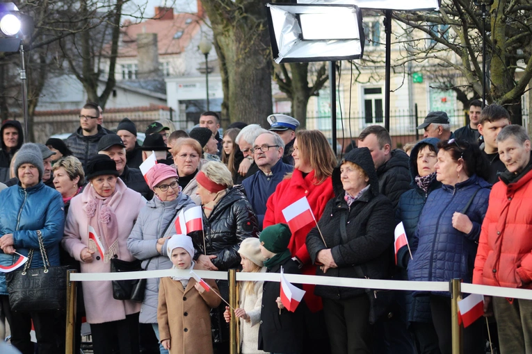 Mława. Upamiętnienie żołnierzy wyklętych z prezydentem RP