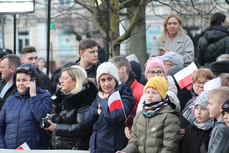 Mława. Upamiętnienie żołnierzy wyklętych z prezydentem RP