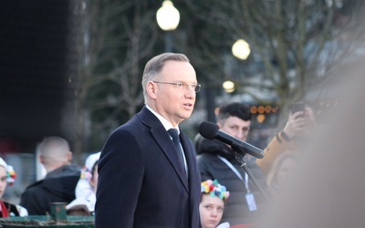 Mława. Upamiętnienie żołnierzy wyklętych z prezydentem RP