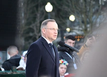 Mława. Upamiętnienie żołnierzy wyklętych z prezydentem RP