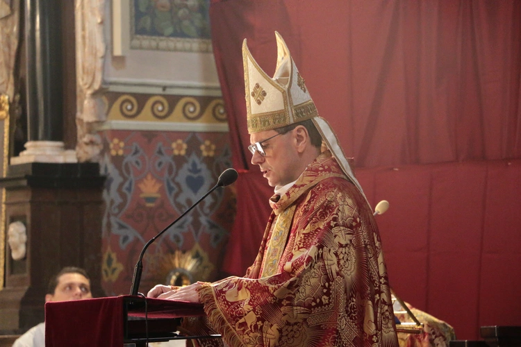 Płock. Zakończenie peregrynacji relikwii błogosławionej rodziny Ulmów